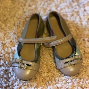 Authentic Burberry toddle shoes